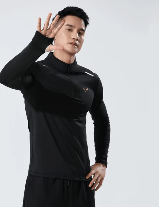 The ‘ARCHON’ Quarter zip top - Bull Valour
