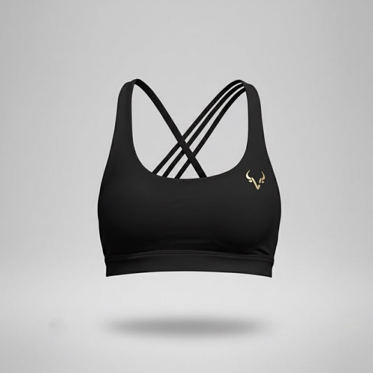 The AUREX Sports Bra - Bull Valour